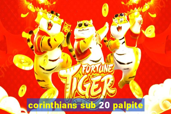 corinthians sub 20 palpite